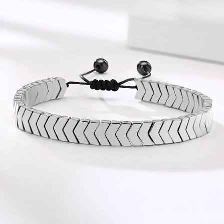 Onyx Crest Bracelet
