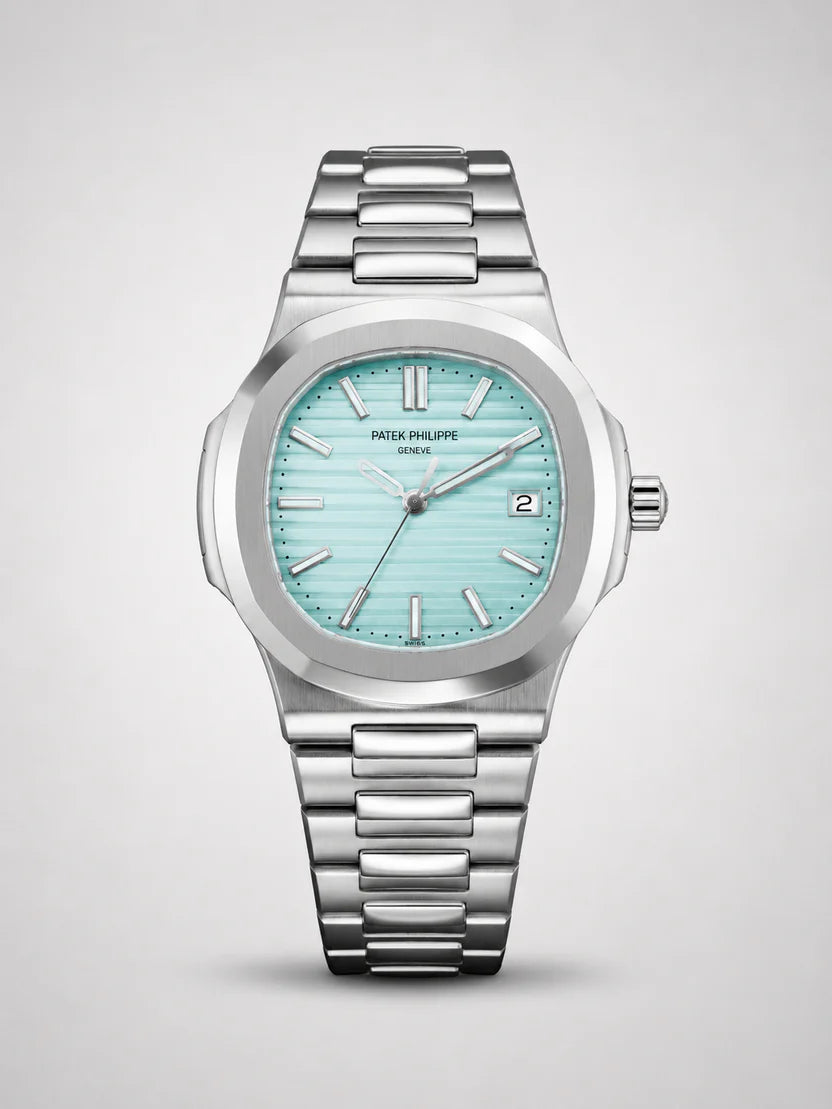 Velnora Classic Silver Black Dial Watch