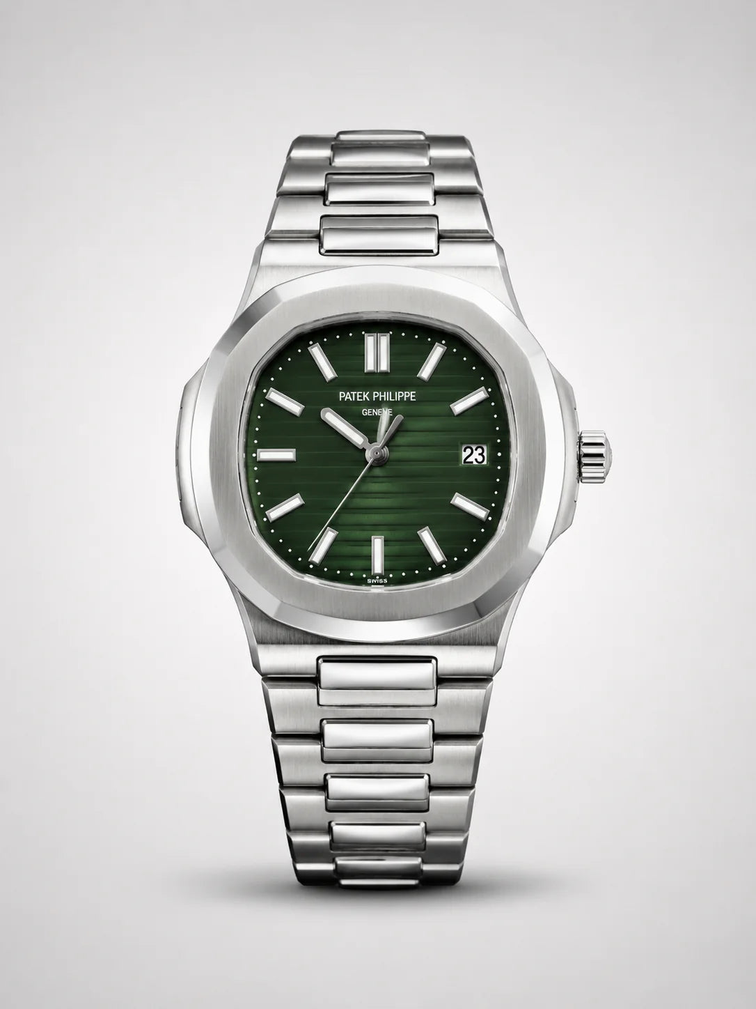 Velnora Classic Silver Black Dial Watch