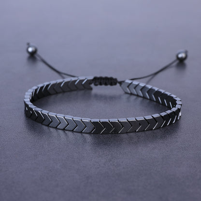 Onyx Crest Bracelet