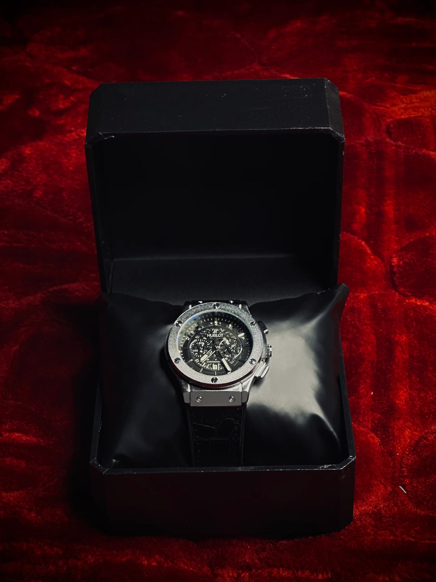 Luxury Hublot Classic Fusion Style Chronograph Watch