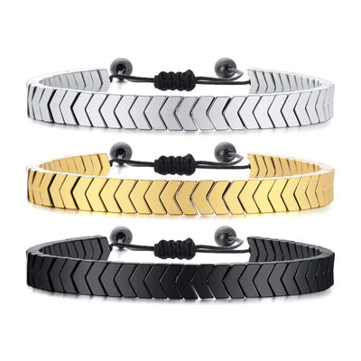 Onyx Crest Bracelet