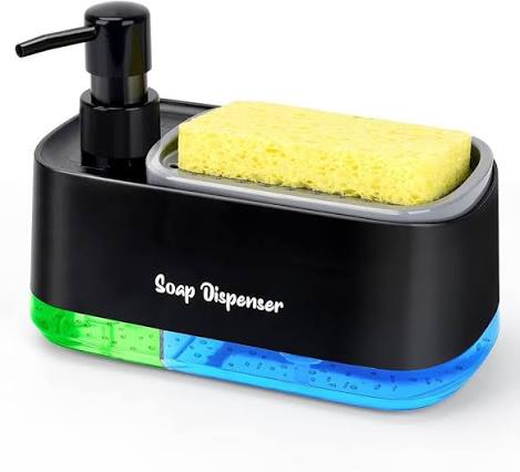 Soap Dispenser Set Sink Organizer Pump